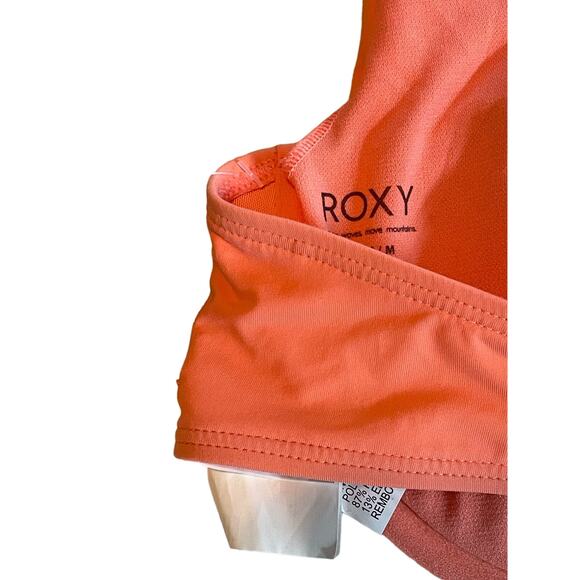 Roxy Women's Standard Solid Beach Classics Underwire D-Cup Bikini Top Sz M - Picture 7 of 9